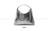 GLAM HOBO LEATHER BAG