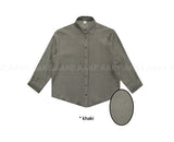 CRINKLE SILKY SHIRT