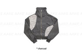 FLOWER PANEL HIGH-NECK JUMPER