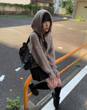 [Plan] Reggie Alpaca Hood Knit