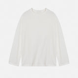 Youth Summer Daily Linen Long Sleeve T-shirt