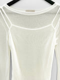 Niyu See-Through Layered T-Shirt