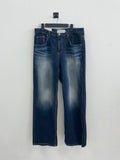 Unique highlight blue denim