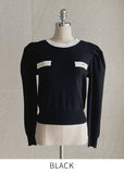 Seribel Shirring Puff Knit