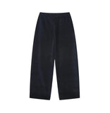 VELVET SNAP WIDE PANTS