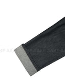 RAW TWO-TUCK WIDE DENIM