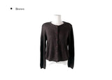 Madi Wool Soft Button Knit Cardigan