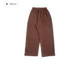 Meat Side Cut String Training Winter Brushed Pants