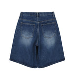 Rondi Ambo Washed Half Denim Pants
