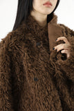 Teddy Reversible Fur Mustang