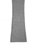 SIDE BUTTON SHEER PANTS