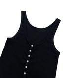BUTTON GOLGI SLEEVELESS