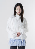 UNBAL SHOULDER STRAP TOP
