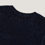 Lorins Velour Round Long Sleeve Tee