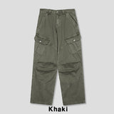 Mute Dyeing Wide Cargo Pants