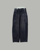 Low curve cargo denim jeans