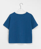 [BAONHAUS] Hyeongo Ribbed Crop Short Sleeve Tee