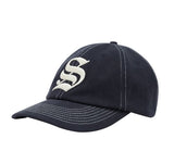 Studio Volume Embroidered Camp Cap