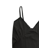 DOT LACE SLEEVELESS