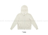 ESSENTIAL KNIT HOOD ZIP-UP