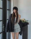 Churu Tiered Cutting Skirt Pants