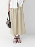 Peak Linen Banding Skirt