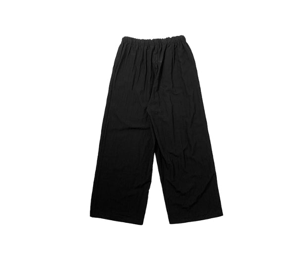 【Anyone more】Arden Summer Nylon Banding Wide Pants Anyone more (エニワンモア) - アーデンサマーナイロン