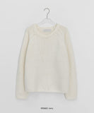 Rincanta Raglan Round Over Knit