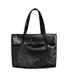 [mnem] Oversized Leather Shopper