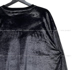 Growing printed velvet long sleeves