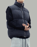 Toocun denim padded vest