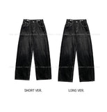 Kiny Adjust Pintuck Denim Pants