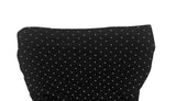 Muu Dot Shirring Frill Top