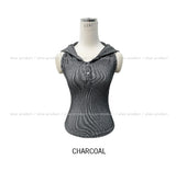 Peer Halter Sleeveless Hoodie