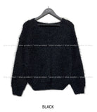 Wings Angora V-neck knitwear