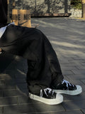Shirring Street Polyester Pants