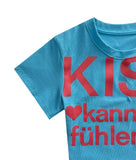 KISS ♥ CROP HALF T