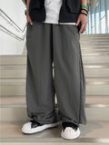 Nylon Line Maxi Snap Pants (botton)