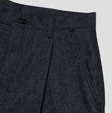 Duns One-Pleat Wide Bermuda Pants