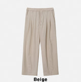 Etri Two-Tuck Banding Slacks