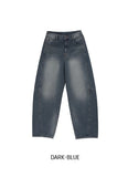 Jennet Cutout Balloon Denim Pants