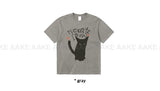 LUCKY BLACK CAT TEE