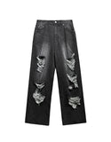 [LAN ARCHIVE] Destroyed Wide Denim Pants