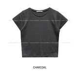 [U-BASIC] Our Cap Sleeve Crop Short Sleeve