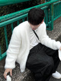 Snow heavy mohair cardigan