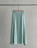 Diane Banding Flared Long Skirt