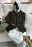(WOOL) FRINGE POCKET TWEED JACKET