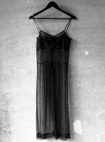Mesh see-through layered one-piece