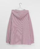 [BAONHAUS] Renan Over Stripe Hood Shirt