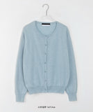 Muni Cashmere Round Knit Cardigan